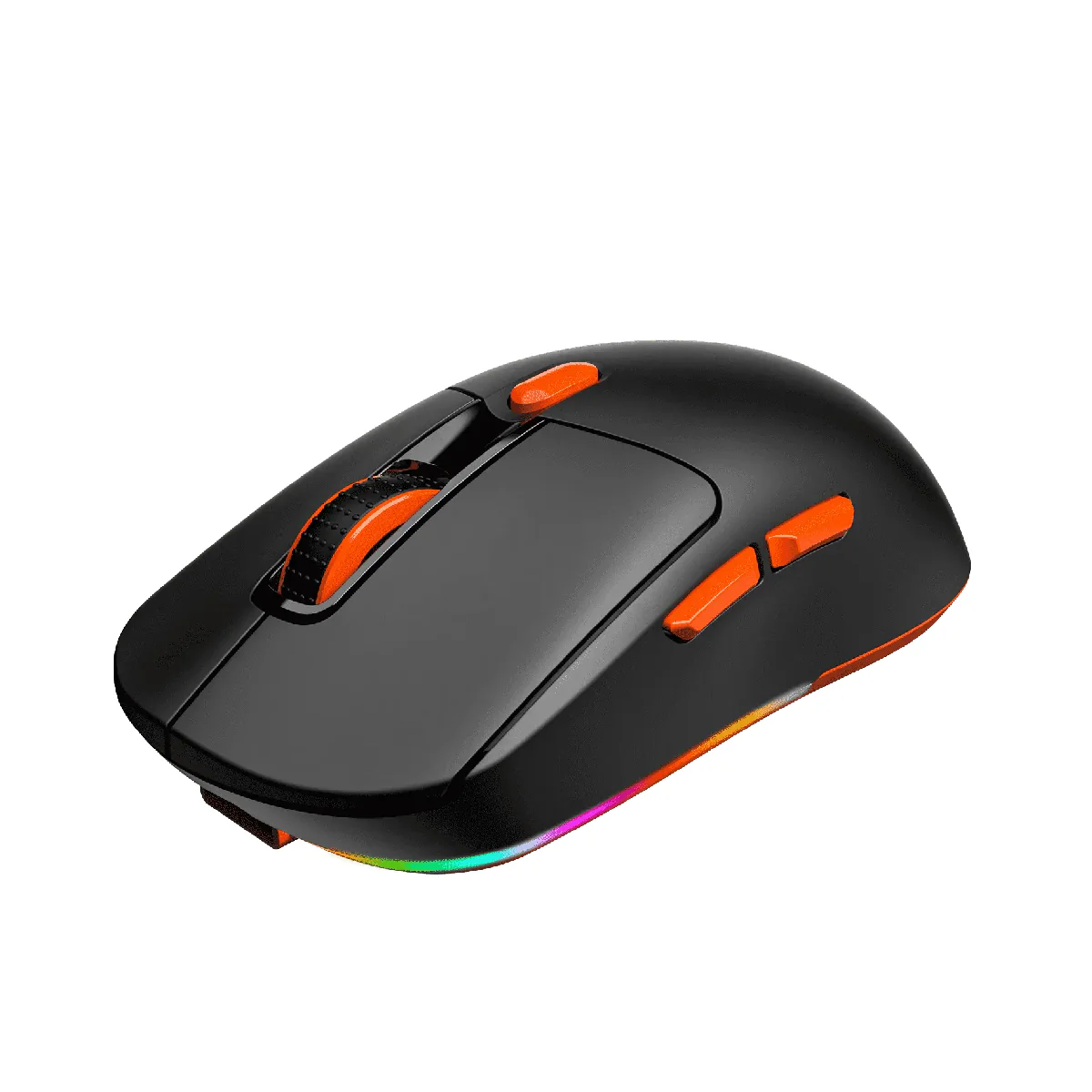 Meetion GW38 Wireless Tri-Mode Mouse With Magnetic Charging Dock - Black - Image 2
