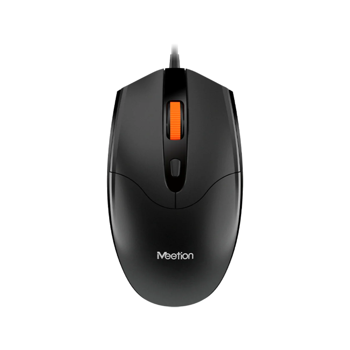 Meetion MT-M362 USB Wired Optical Computer Mouse - Black