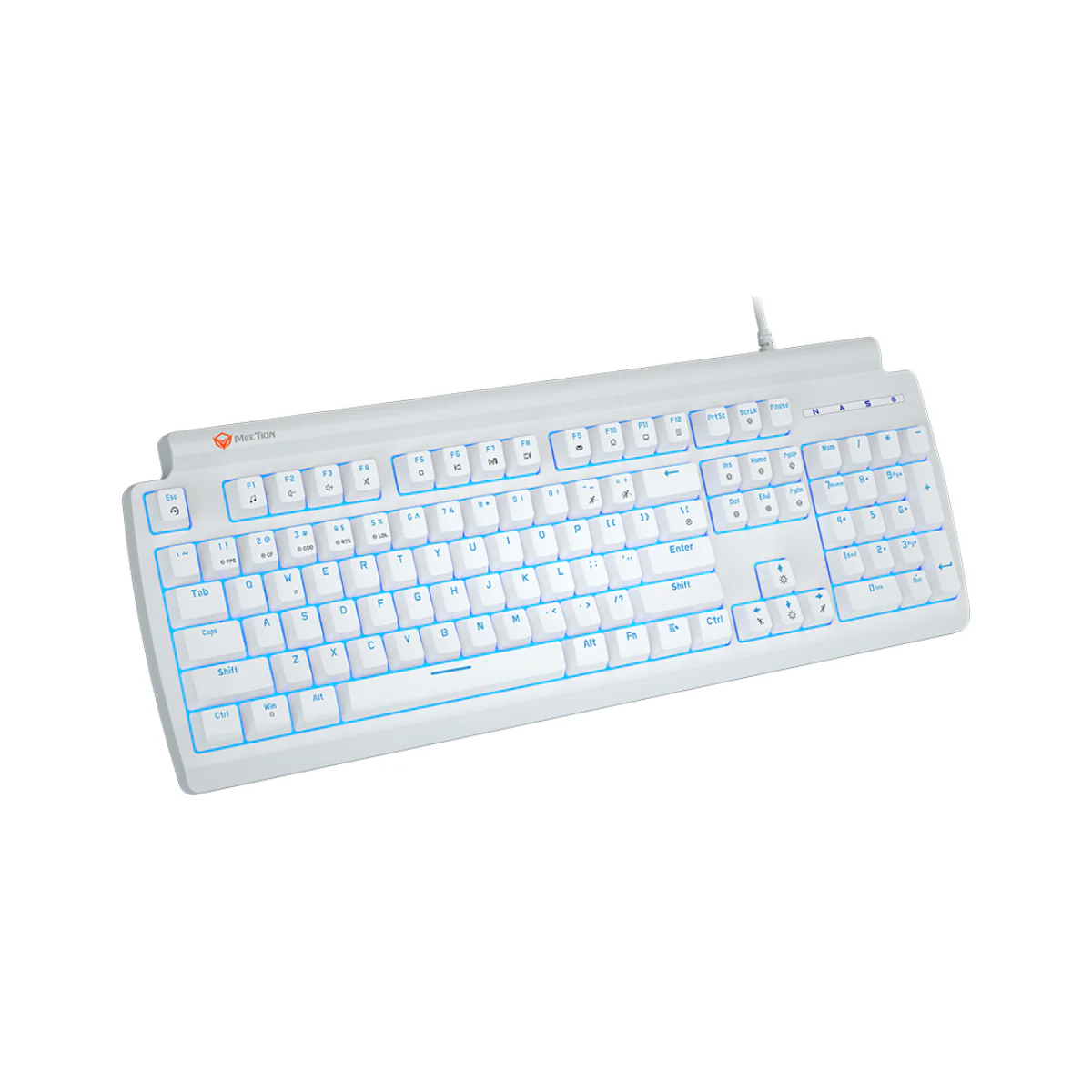 Meetion MT-MK600RD Red Switch Mechanical Keyboard Rainbow Backlight - Image 10