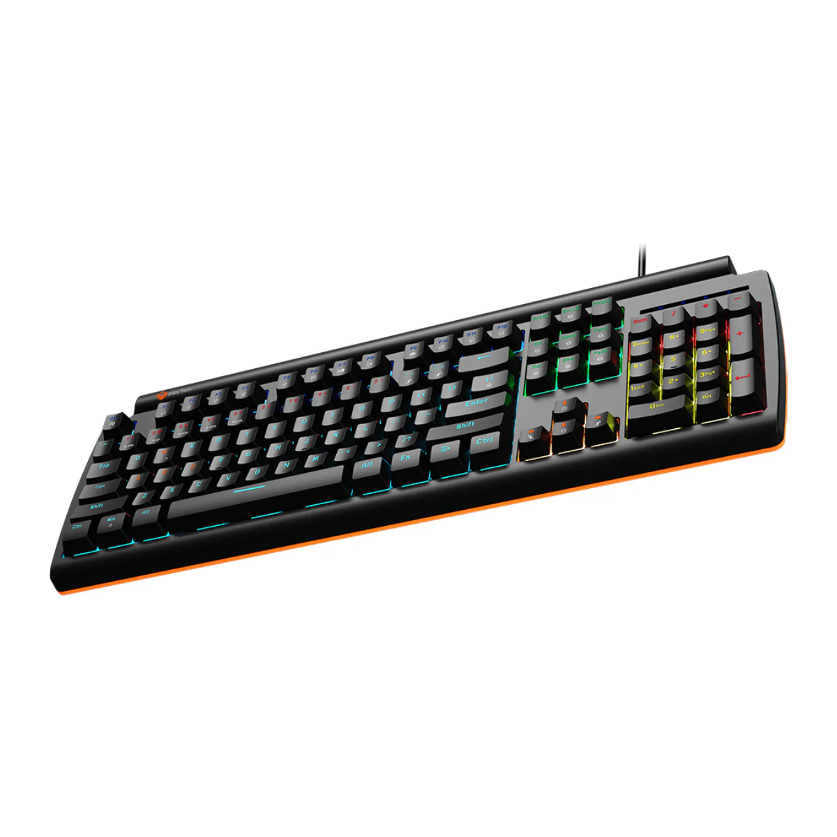 Meetion MT-MK600RD Red Switch Mechanical Keyboard Rainbow Backlight - Image 5