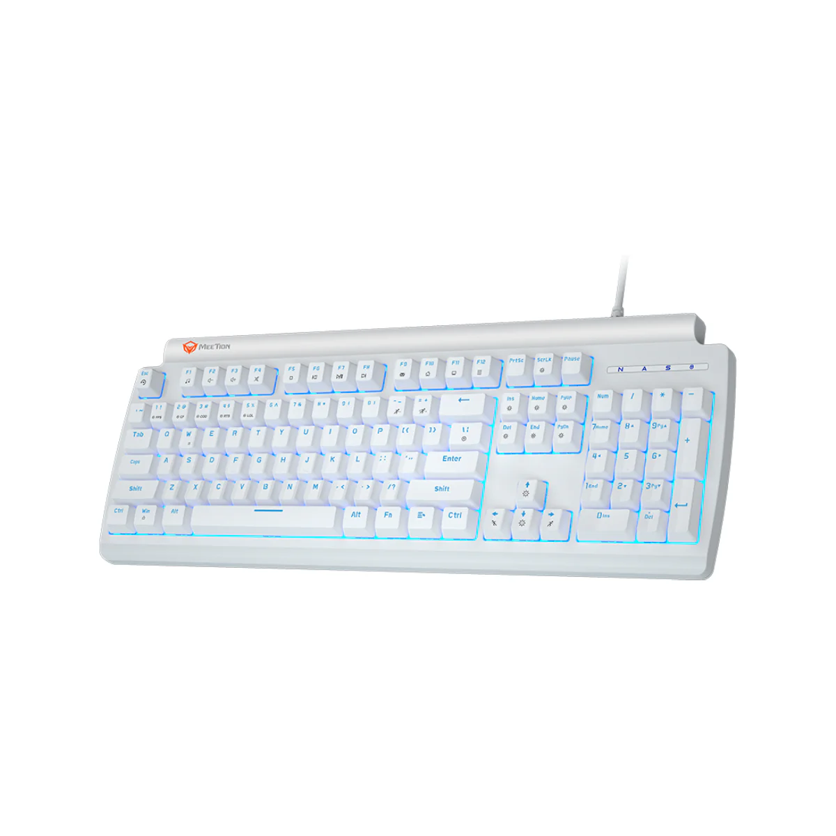 Meetion MT-MK600RD Red Switch Mechanical Keyboard Rainbow Backlight - Image 9