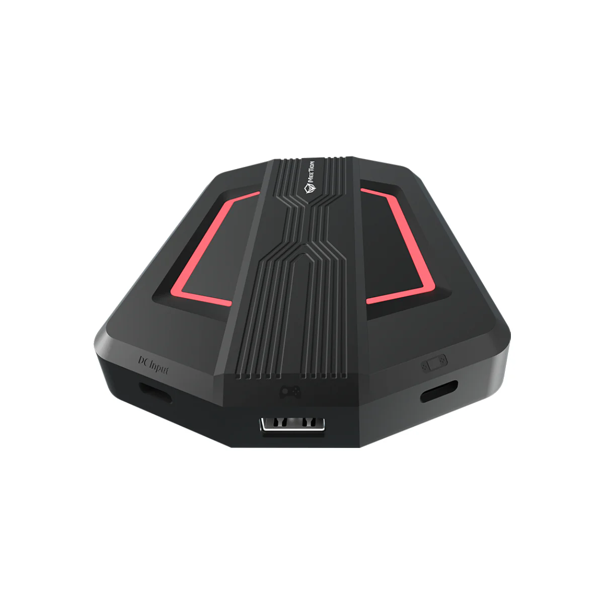 Meetion MT-AP015 Keyboard Mouse Adapter LED Backlight Multipurpose Adapter For P3/ P4/ N-Switch/ X-ONE/ X-360 - Black - Image 5