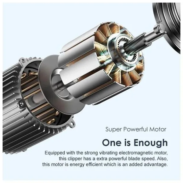 Oraimo Clipper Precise Blades for All Hair Types, 2.5 hrs Runtime - Image 4