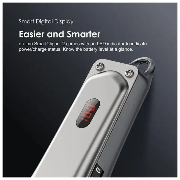 Oraimo Clipper Precise Blades for All Hair Types, 2.5 hrs Runtime - Image 6