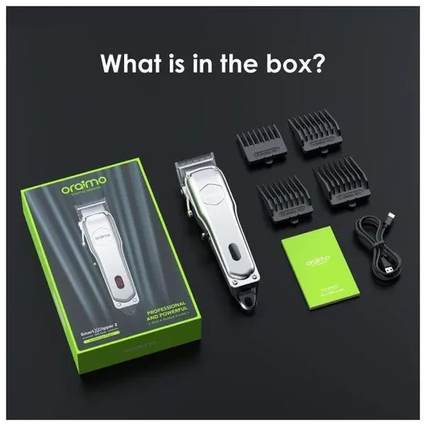 Oraimo Clipper Precise Blades for All Hair Types, 2.5 hrs Runtime - Image 7