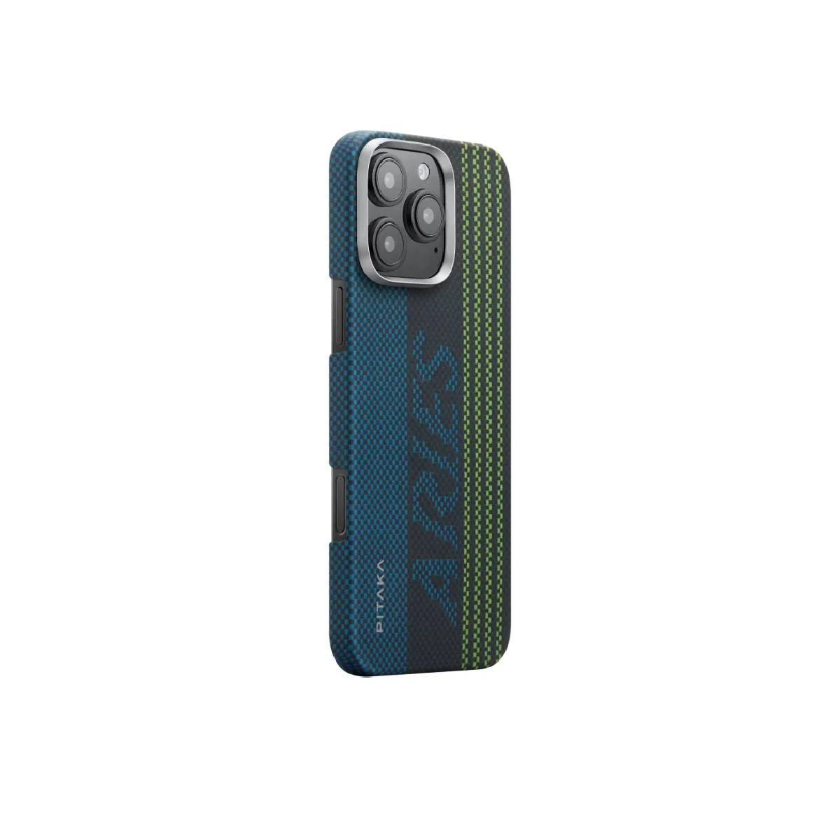 PITAKA Aries Tactile Woven Case For iPhone 16 Pro - Black - Image 2