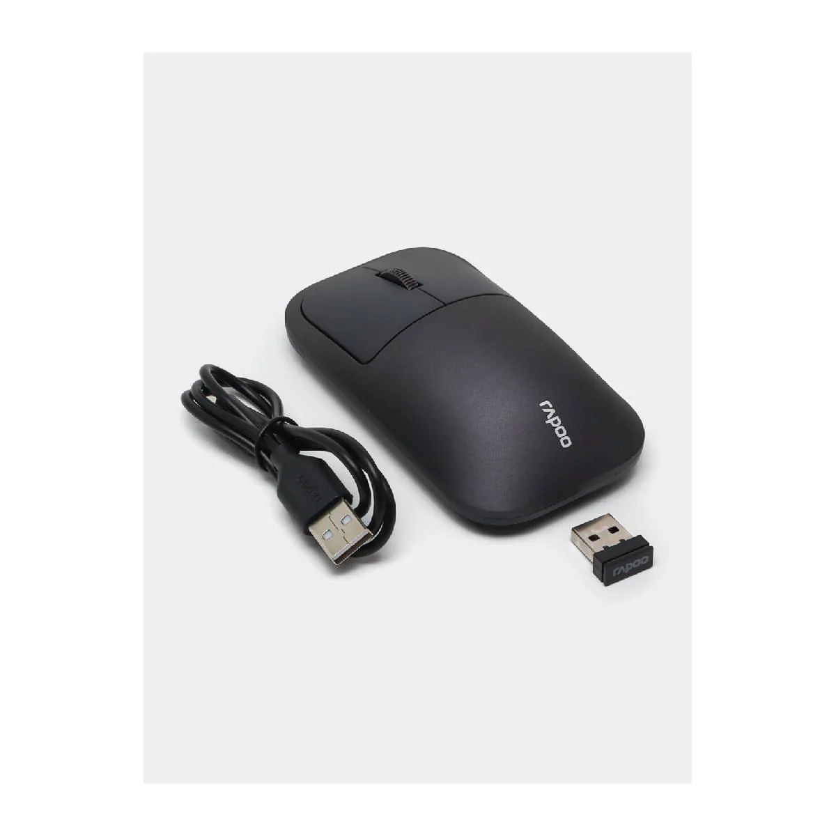 Rapoo M700 Silent Multi-Mode Wireless Mouse - Dark Grey - Image 2