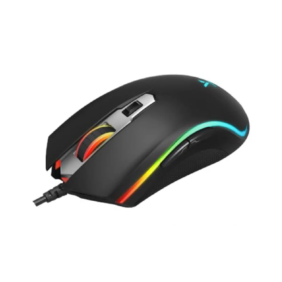 Rapoo V25S Optical Mouse - Black - Image 2