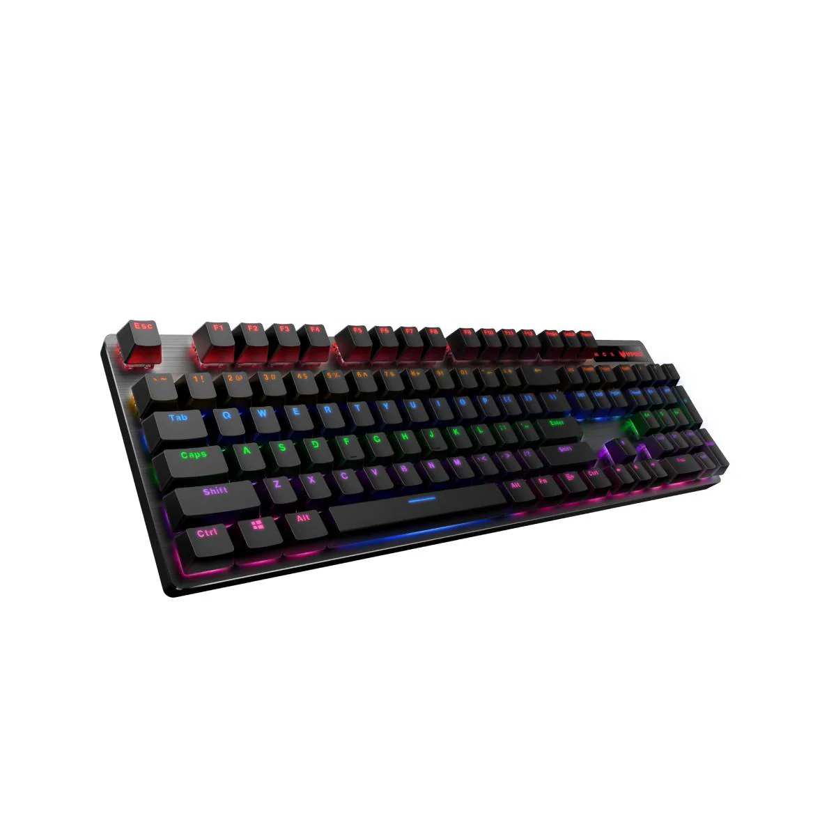 Rapoo V500Pro Backlit Mechanical Gaming Keyboard - Black - Image 2