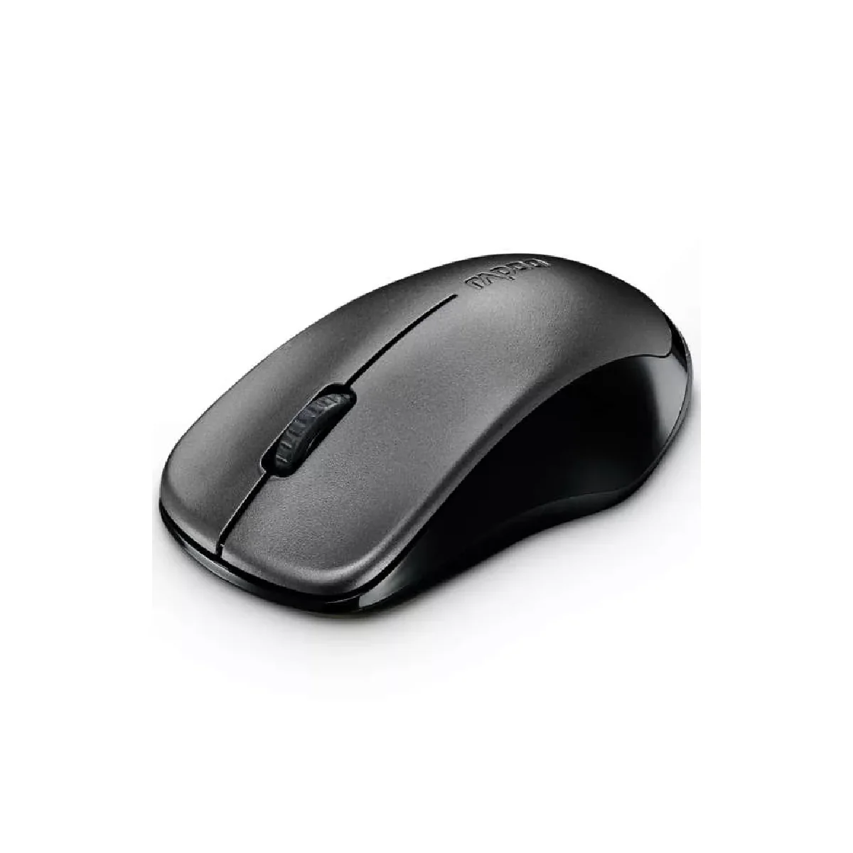 Rapoo 1620, Wireless Mouse Comfortable Elongated Design - Black - Image 2