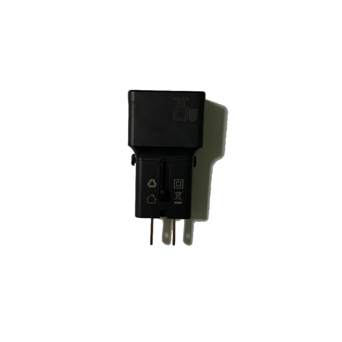 RAVPower Nano 25W - 2-Port Universal Adapter for 190 Countries - Black