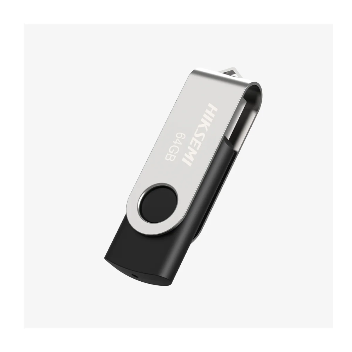 HIKSEMI ROTARY 64GB USB 2.0 Flash Drive - Silver - Image 2