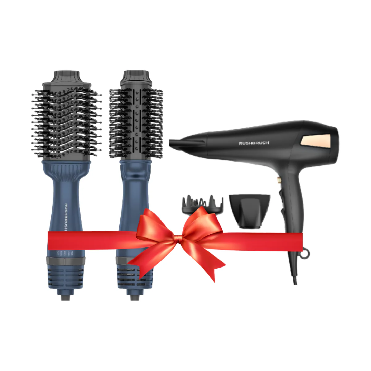 Rush Brush V3 Pro Hair Straightener, 1400W , 3 Speed Settings, 4 Temperature + Rush Brush D2 Pro 2500W Hair Dryer - Image 12