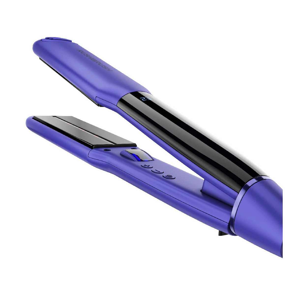 Rush Brush X1 Infra 55W Hair Straightener - Purple - Image 6