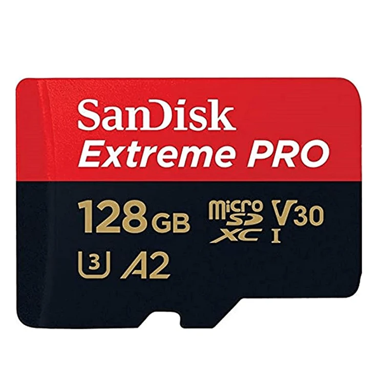 SanDisk 128GB Extreme PRO SDXC UHS-I Card Speed UP TO 200MB/s 4K UHD - Black