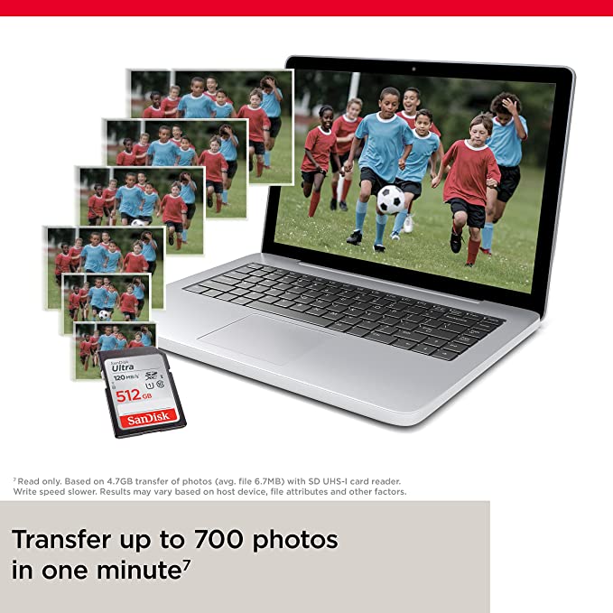 SanDisk Ultra 512GB SDHC™ UHS-I Memory Card Speed UP TO 150MB/s Full HD video - Image 4