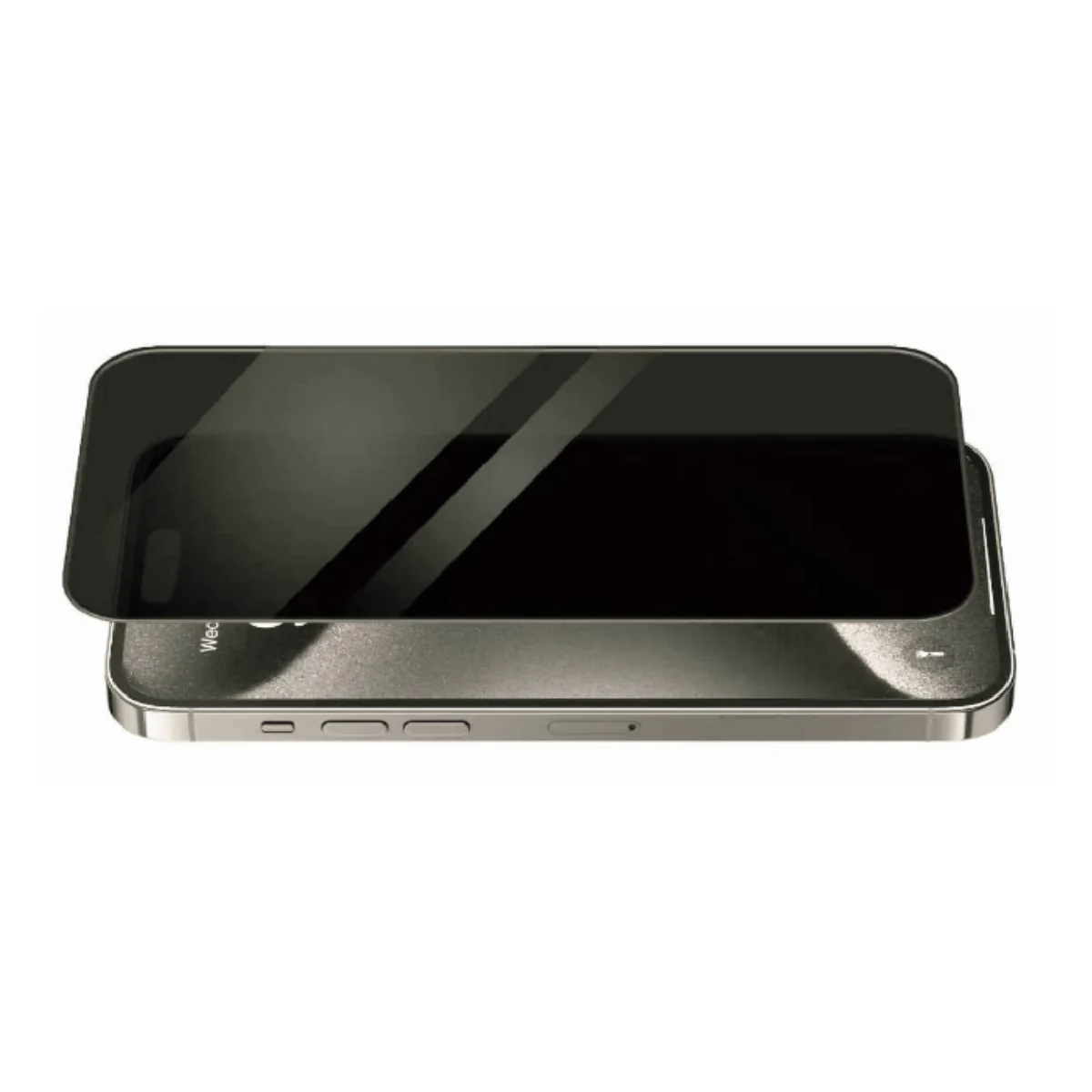 Snzou For iPhone 14 Pro Max Screen Protector Highly Resistant to Scratches - Black - Image 2