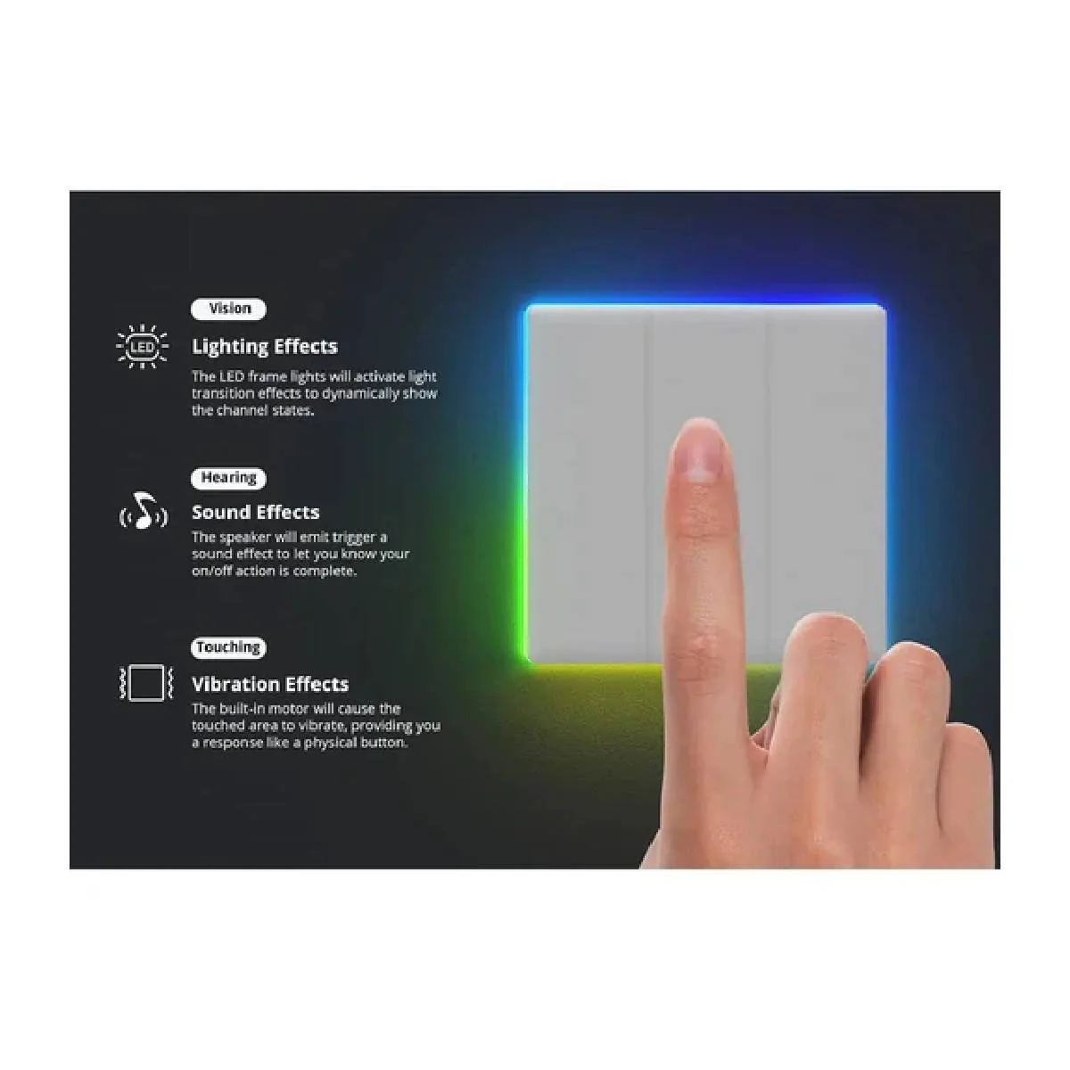 SONOFF TX Ultimate Smart Touch Wall Switch  Remote Control T5-4C-120 - White - Image 3