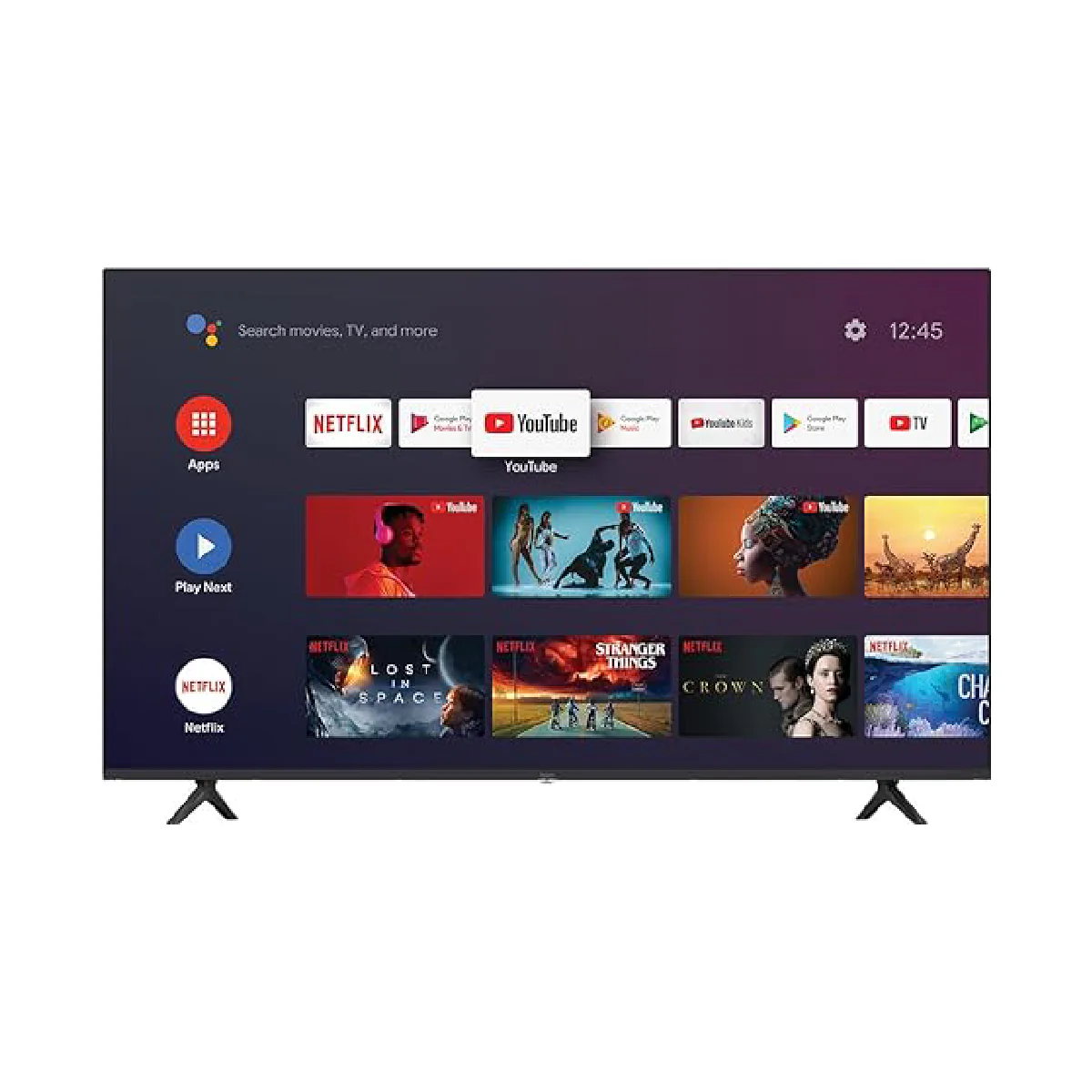 Syinix 50 Inch 4K UHD Smart LED TV With Built-in Receiver, 50U51 - Black - Image 3