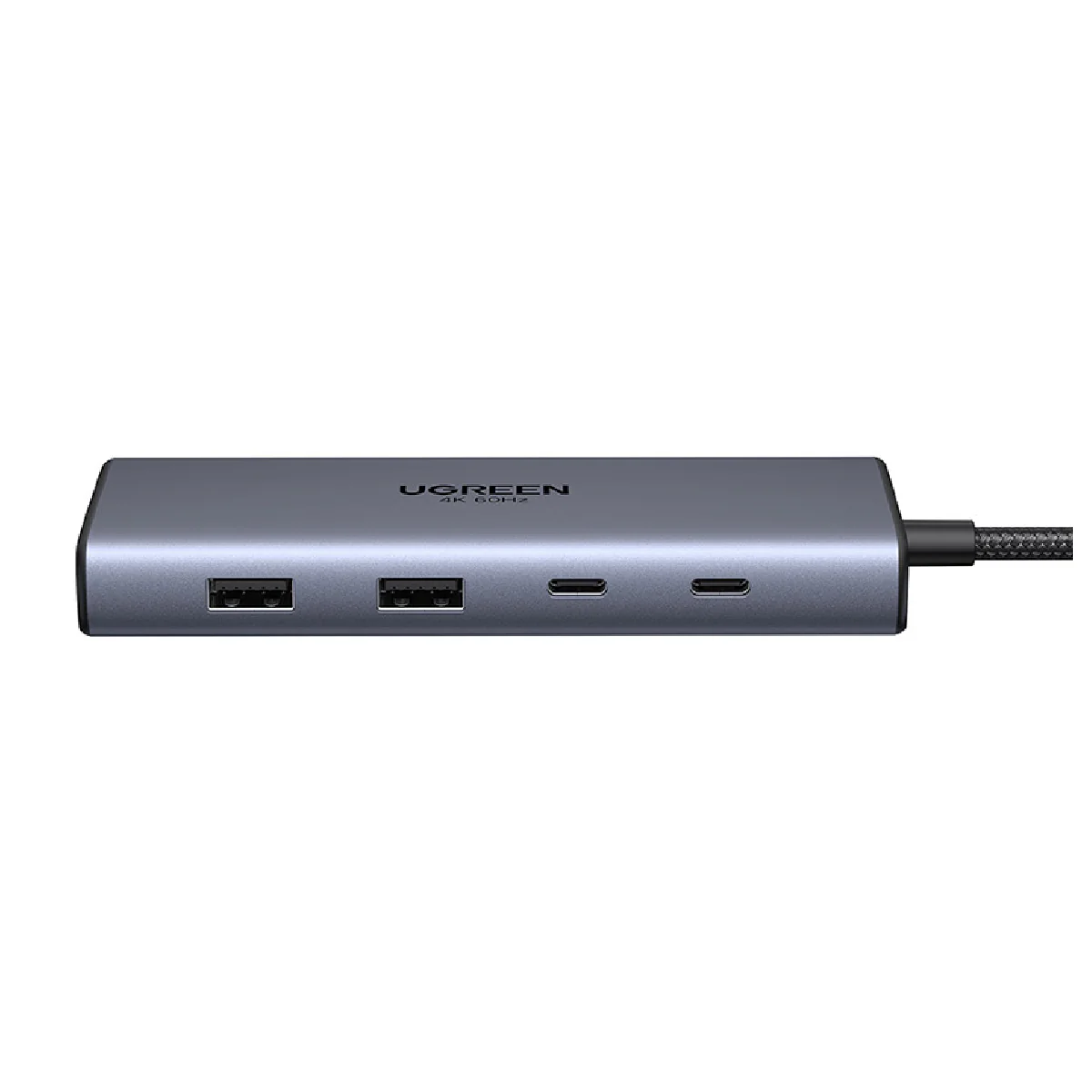 Ugreen USB-C 10-in-1 Adapte, 2x HDMI, 2x USB, RJ45, SD/TF, PD 100W - Gray - Image 5