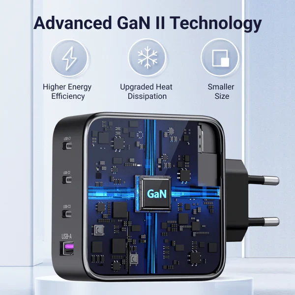 Ugreen Nexode CD226, 100W, 4-Port PD Gan Fast Charger - Image 5