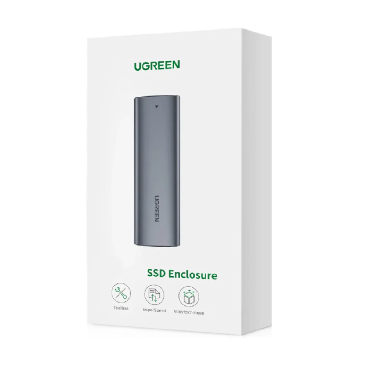 Ugreen USB-C to M.2 NGFF 5G Enclosure A TO C Cable 50cm - Gray - Image 3