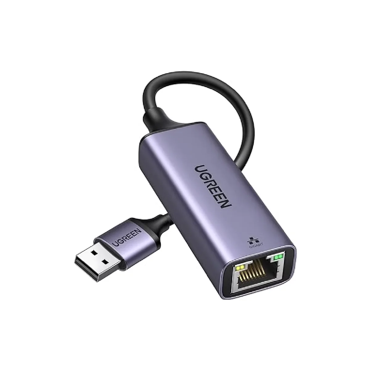Ugreen USB 3 to RJ45 Ethernet Adapter Aluminum Case - Gray