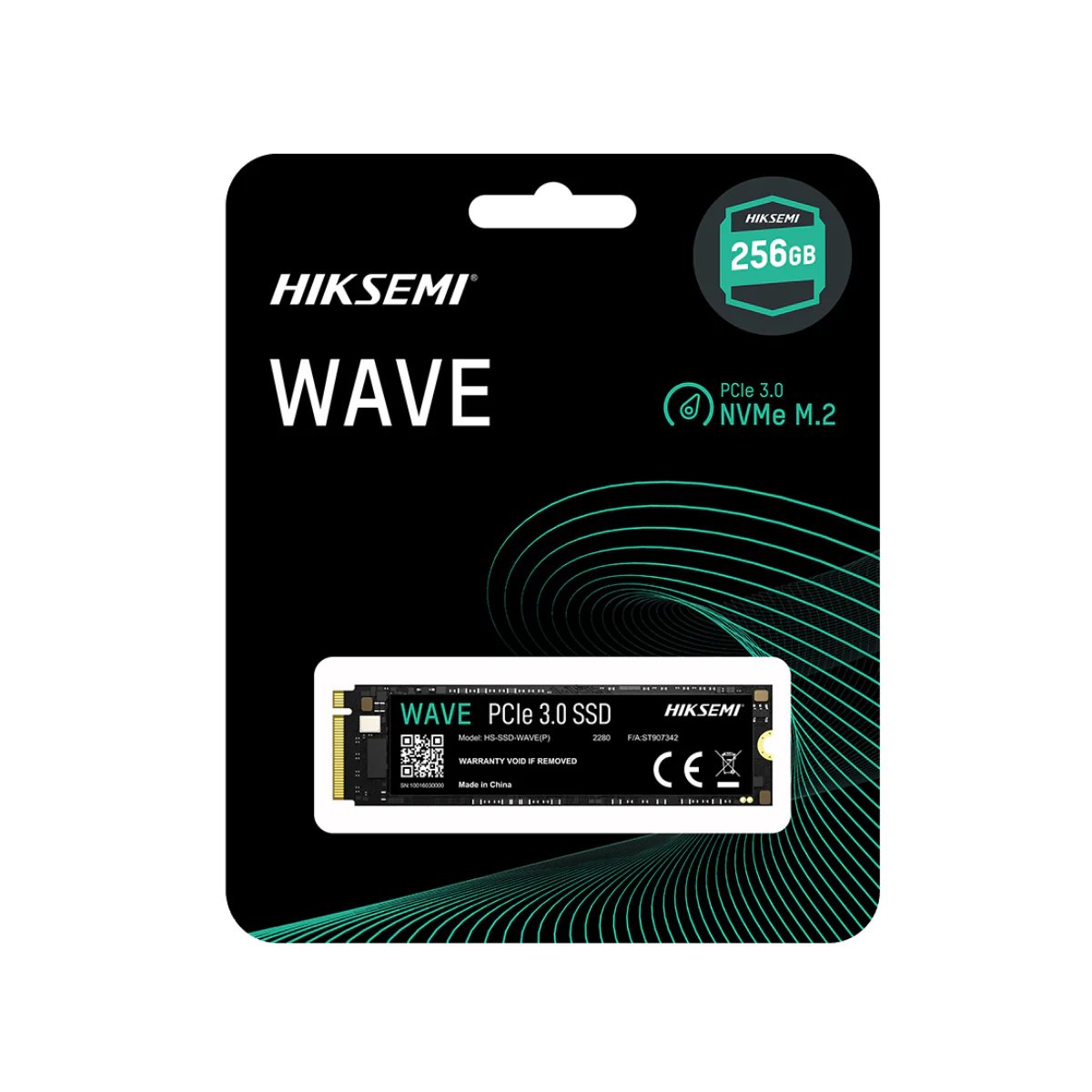 HIKSEMI WAVE 256G SSD PCle 3.0, Speed Up To Read 2280MB/s, Write 1800MB/s - Black - Image 3