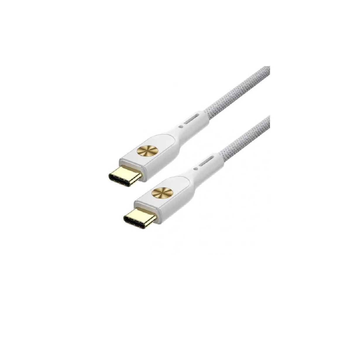 Wiwu Cable City USB-C to USB-C PD Cable 100W 1.2M -WiC035- White - Image 3