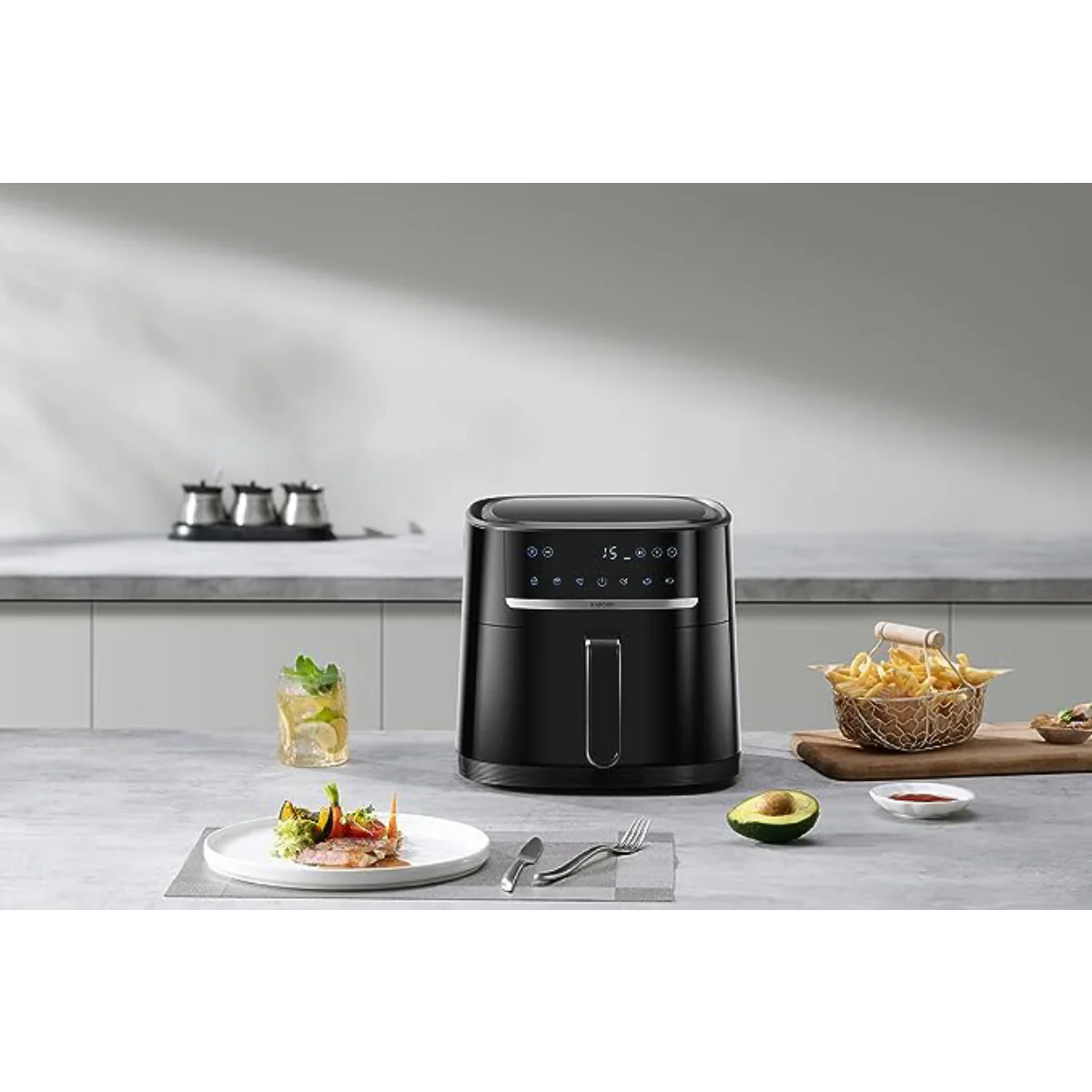 Xiaomi Air Fryer 6L, XXL Hot Air Fryer 1500W, 360° Hot Air Circulation - Black - Image 5
